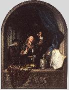 DOU, Gerrit The Physician dfg oil painting